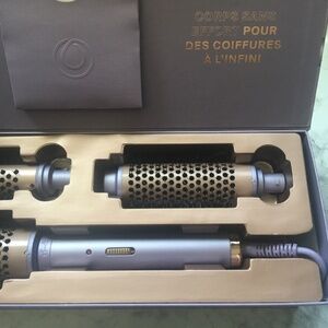 MONAT Body&Style Interchangeable Thermal Blowout Brush Hair Style with 3 barrels